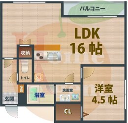 THE CLASS OGIKUBO RESIDENCEの物件間取画像